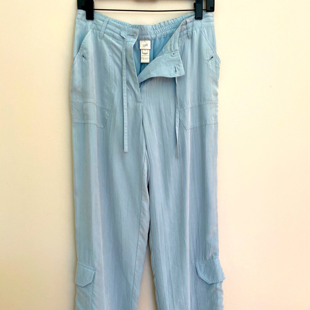 J.jill light blue pants size 6 NWT